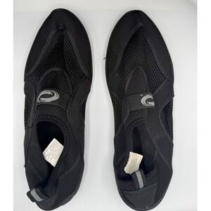 O'Rageous Men 11 Black Water Shoes Sport Sneakers Slip On Sporty‎ Activewear